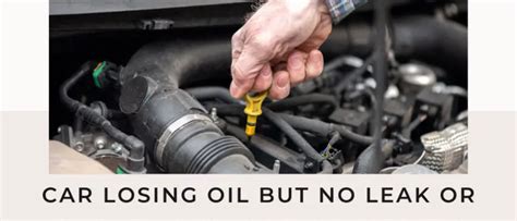 losing oil but no leak|My Car Is Losing Oil But Not Leaking